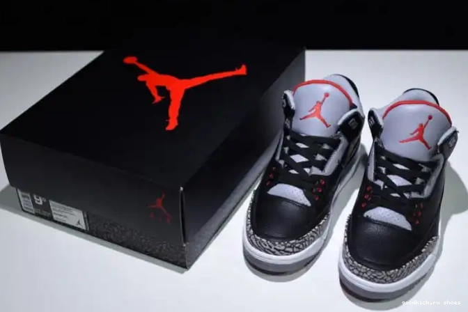 Rep Air Cement 854262-001 3 Jordan Black 0510